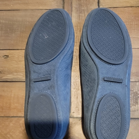 Tory Burch Slate Blue Loafers - Picture 5 of 5